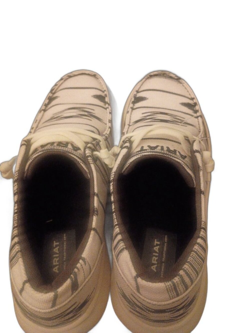 Ariat Hilo Aztec Canvas Slip-On Shoes Womens 5.5